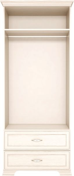 Шкаф для одежды с ящиками 2-х дв. Венеция 17 бодега в Приобье - priobie.mebel24.online | фото 1