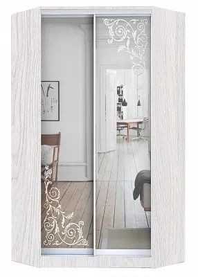 Шкаф-купе ХИТ-У-L-24-64-66 ОРНАМЕНТ в Приобье - priobie.mebel24.online | фото