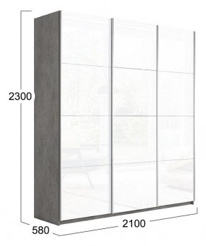 Шкаф-купе Траст СШК 2.210.70-15.15.15 в Приобье - priobie.mebel24.online | фото 3