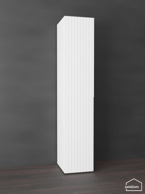 Шкаф Linnea MHR-1-2 2050х400х510 (Белый-М 11.1.1) в Приобье - priobie.mebel24.online | фото 5