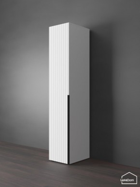 Шкаф Linnea MHR-1-2 2050х400х510 (Белый-М 11.1.2) в Приобье - priobie.mebel24.online | фото 1