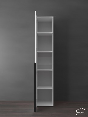 Шкаф Linnea MHR-1-2 2050х400х510 (Белый-М 11.1.2) в Приобье - priobie.mebel24.online | фото 4