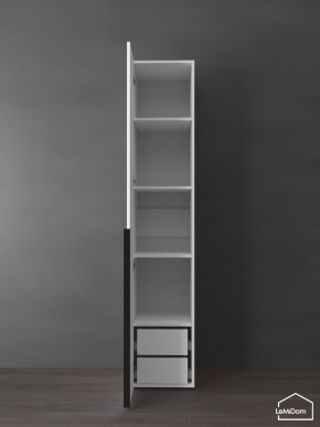 Шкаф Linnea MHR-1-3 2050х400х510 (Белый-М 11.1.2) в Приобье - priobie.mebel24.online | фото 7