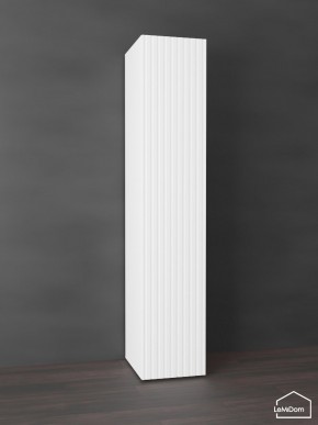 Шкаф Linnea MHR-1PO 2050х400х510 (Белый-М 11.1.1) в Приобье - priobie.mebel24.online | фото 1
