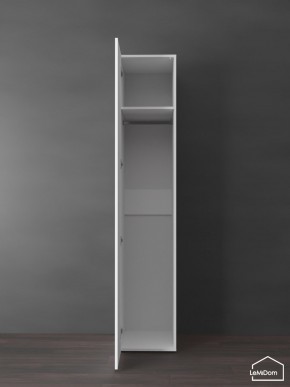 Шкаф Linnea MHR-1PO 2050х400х510 (Белый-М 11.1.2) в Приобье - priobie.mebel24.online | фото 5