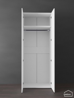 Шкаф Linnea MHR-2PO 2050х800х510 (Белый-М 11.1.1) в Приобье - priobie.mebel24.online | фото 4