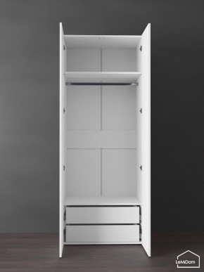 Шкаф Linnea MHR-2PO-3 2050х800х510 (Белый-М 11.1.2) в Приобье - priobie.mebel24.online | фото 4