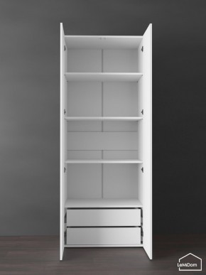 Шкаф Linnea MHR-2PO-4 2050х800х510 (Белый-М 11.1.2) в Приобье - priobie.mebel24.online | фото 5