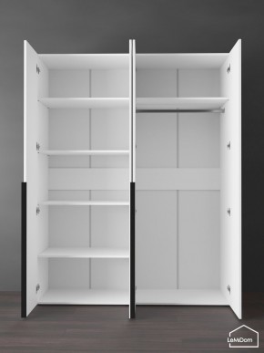 Шкаф Linnea MHR-4-1 2050х1600х510 (Белый-М 11.1.2) в Приобье - priobie.mebel24.online | фото 4