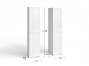 Шкаф МАКС однодверный, цвет белый в Приобье - priobie.mebel24.online | фото 3