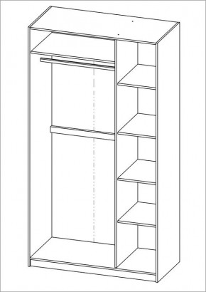 Шкаф ПЕГАС трехдверный, цвет Дуб Сонома в Приобье - priobie.mebel24.online | фото