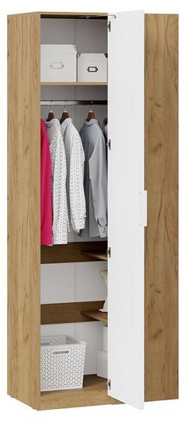 Шкаф платяной Хилтон в Приобье - priobie.mebel24.online | фото 2