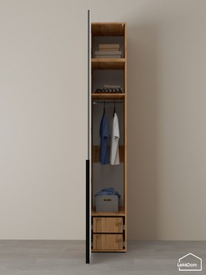 Шкаф с антресолью Linnea MHR-1A-3 2450х400х510 (ДВ-М 11.1.25) в Приобье - priobie.mebel24.online | фото 6