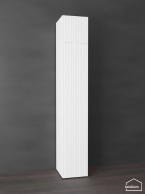 Шкаф с антресолью Linnea MHR-1POA-4 2450х400х510 (Белый-М 11.1.2) в Приобье - priobie.mebel24.online | фото 1