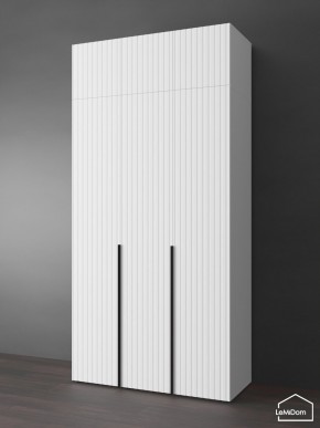 Шкаф с антресолью Linnea MHR-3A-1 2450х1200х510 (Белый-М 11.1.2) в Приобье - priobie.mebel24.online | фото 1