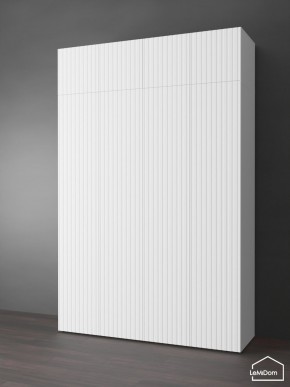Шкаф с антресолью Linnea MHR-4POA-2 2450х1600х510 (Белый-М 11.1.2) в Приобье - priobie.mebel24.online | фото 1