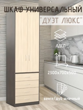 Шкаф универсальный Дуэт Люкс в Приобье - priobie.mebel24.online | фото 3