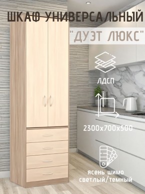 Шкаф универсальный Дуэт Люкс в Приобье - priobie.mebel24.online | фото 5