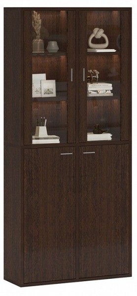 Шкаф-витрина Домино СУ(ш2в2)+2ФС+2ФГ в Приобье - priobie.mebel24.online | фото 3