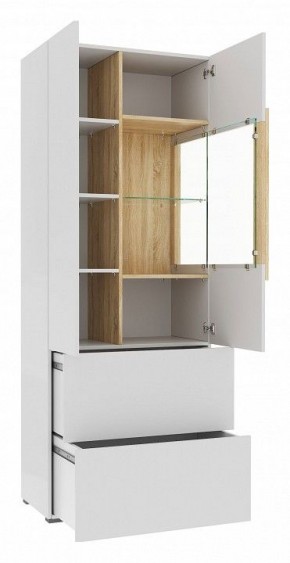 Шкаф-витрина Куба 1714 в Приобье - priobie.mebel24.online | фото 2