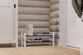 Скамья 85х37 Кантри для обуви белая в Приобье - priobie.mebel24.online | фото 4