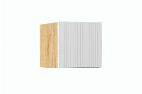 СТЕФАНИ-6.1 Антресоль (дуб крафт золотой/белый софт) в Приобье - priobie.mebel24.online | фото