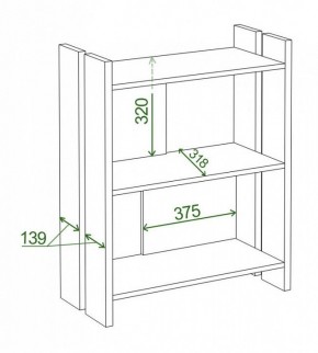 Стеллаж Домино СТЛ-ОН в Приобье - priobie.mebel24.online | фото 2