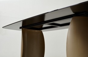 Стол BRONTE 220 KL-188 Контрастный мрамор матовый, итальянская керамика/ Шампань, ®DISAUR в Приобье - priobie.mebel24.online | фото 6