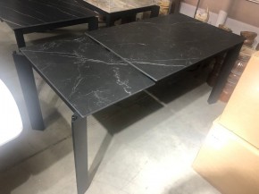 Стол CORNER 120 MATT BLACK MARBLE SOLID CERAMIC / BLACK, ®DISAUR в Приобье - priobie.mebel24.online | фото 12