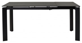 Стол CORNER 120 MATT BLACK MARBLE SOLID CERAMIC / BLACK, ®DISAUR в Приобье - priobie.mebel24.online | фото 3