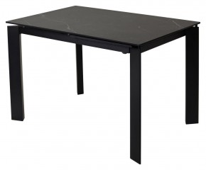 Стол CORNER 120 MATT BLACK MARBLE SOLID CERAMIC / BLACK, ®DISAUR в Приобье - priobie.mebel24.online | фото 8