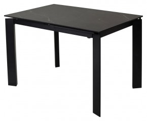 Стол CORNER 120 MATT BLACK MARBLE SOLID CERAMIC / BLACK, ®DISAUR в Приобье - priobie.mebel24.online | фото 9