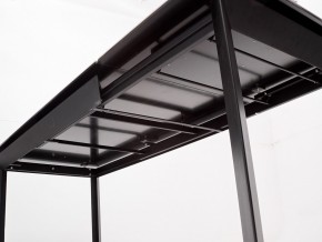 Стол CREMONA 140 MATTE STATUARIO Белый мрамор матовый, керамика/ черный каркас, ®DISAUR в Приобье - priobie.mebel24.online | фото 7