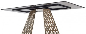 Стол ENNA 220 KL-188 Контрастный мрамор матовый, итальянская керамика/ каркас цвета шампань, ®DISAUR в Приобье - priobie.mebel24.online | фото 12