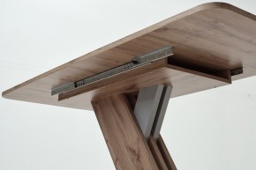 Стол EXEL 140 Дуб Трюфель/ Алюминий М-City в Приобье - priobie.mebel24.online | фото 10