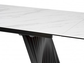 Стол IVAR 200 MARBLES KL-99 Белый мрамор, итальянская керамика, ®DISAUR в Приобье - priobie.mebel24.online | фото 3