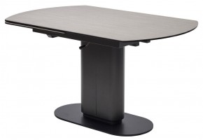 Стол KAI 140 TL-110 поворотная система раскладки, испанская керамика / Темно-серый / Черный, ®DISAUR в Приобье - priobie.mebel24.online | фото 1
