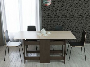 Стол-книжка с баром СТК-002 (венге/дуб беленый) в Приобье - priobie.mebel24.online | фото 5