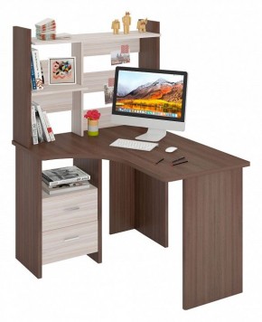 Стол компьютерный Домино Лайт СКЛ-Угл120+НКЛ-100 в Приобье - priobie.mebel24.online | фото 2