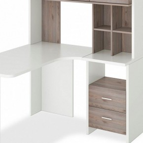 Стол компьютерный Домино Лайт СКЛ-Угл130+НКЛХ120 в Приобье - priobie.mebel24.online | фото 4