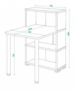 Стол компьютерный Домино СБ-10М3 в Приобье - priobie.mebel24.online | фото 4