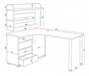 Стол компьютерный Домино СР-145М в Приобье - priobie.mebel24.online | фото 5