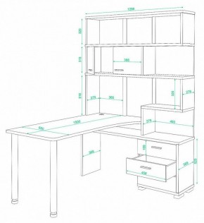 Стол компьютерный Домино СР-420/150 в Приобье - priobie.mebel24.online | фото 2