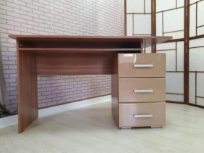 Стол компьютерный Симба Ясень шимо-Кофе с молоком в Приобье - priobie.mebel24.online | фото 2