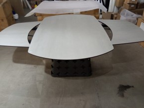 Стол LORENS 150 TL-58 поворотная система раскладки, испанская керамика / Темно-серый, ®DISAUR в Приобье - priobie.mebel24.online | фото 2