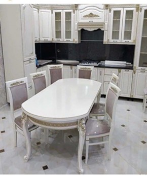 Стол овальный раскладной Бостон 2000(2400)*1000 в Приобье - priobie.mebel24.online | фото