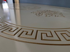 Стол овальный раскладной Милан (лапа-ножки) в Приобье - priobie.mebel24.online | фото 3