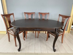 Стол овальный раскладной Розалия (столешница шпон) в Приобье - priobie.mebel24.online | фото 9