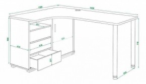 Стол письменный Домино СР-145СМ в Приобье - priobie.mebel24.online | фото 5