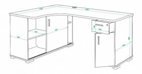 Стол письменный Домино СР-160М в Приобье - priobie.mebel24.online | фото 4